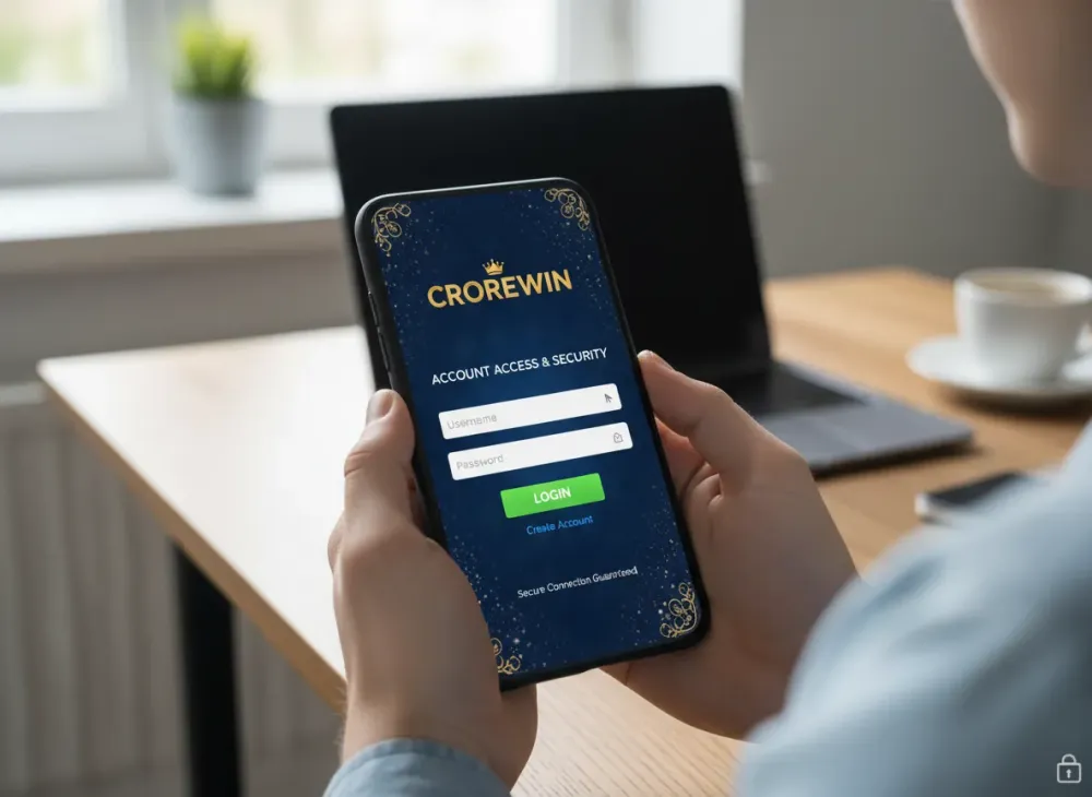 Crorewin login Guide to Account Access and Security