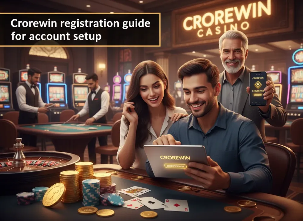 Crorewin registration guide for account setup